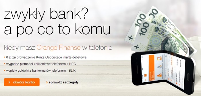Orange Finanse - konto ze zwrotem do 600 zł za zakupy!