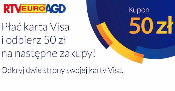 VISA RTV Euro AGD 50 zl