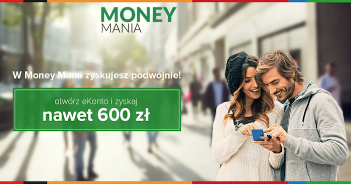 Money Mania 5 600 zl eKonto mBank