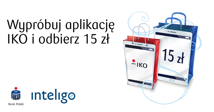 PKO BP Inteligo IKO 15 zl za wprobowanie aplikacji