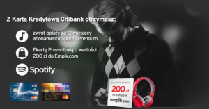 Spotify Premium na rok za darmo + bon 200 zł do empik.com